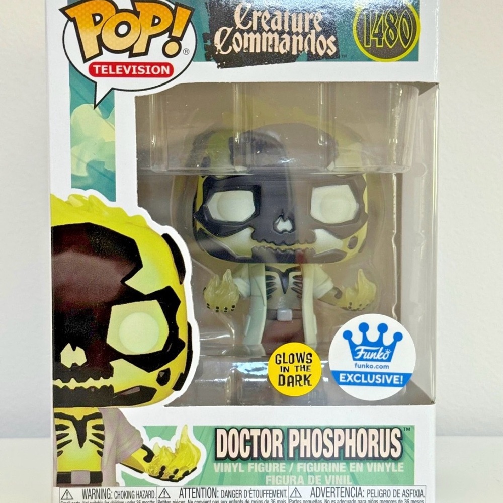Funko Pop! Doctor Phosphorus Exclusive Figure - Black and Yellow